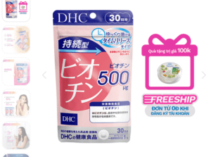 Viên uống trị rụng tóc DHC của Nhật